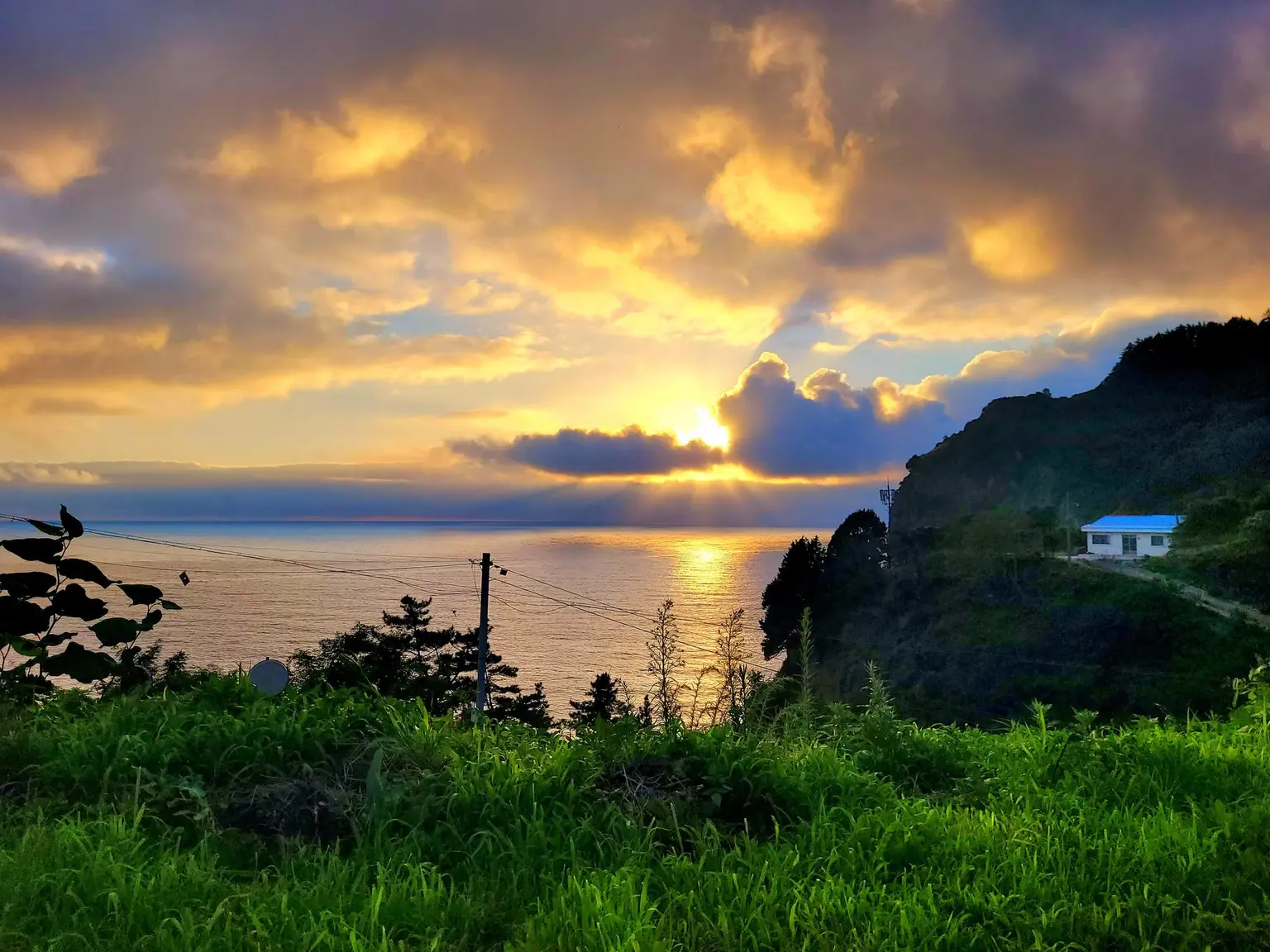 郁陵岛鹤浦 山顶海景 1 - main image