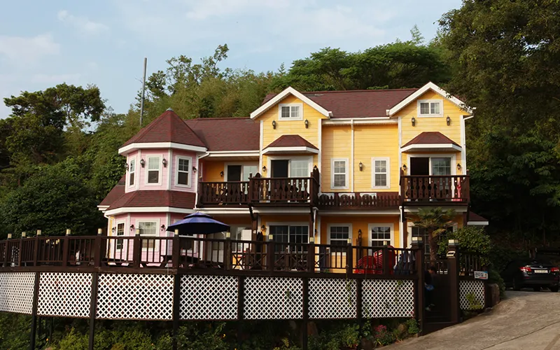 [Geoje] Ocean View Separate One Room Palm Tree 8