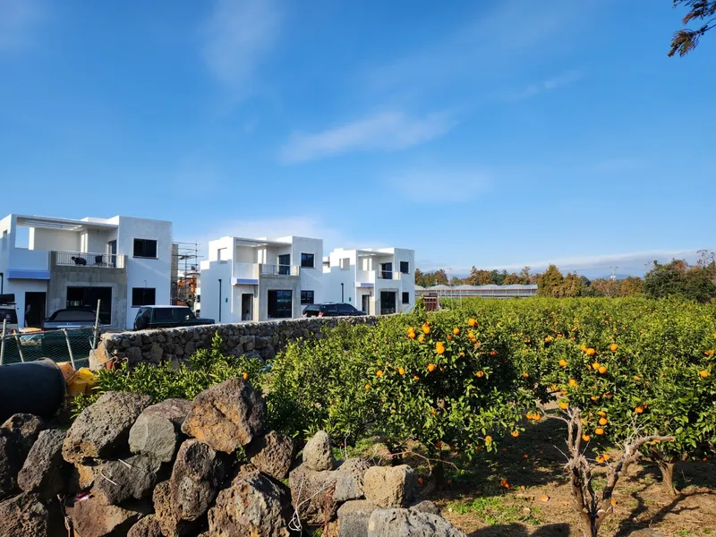 [Namwon, Seogwipo] A newly built two-story two-room detached house with an outdoor bathtub overlooking the rice fields on the 4th Olle Trail 2