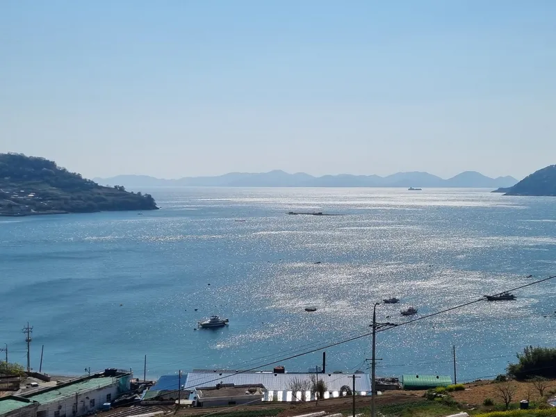 [Namhae] Ocean view yard private house healing fire pit 3 minutes from Eunmosae Beach Namhae Soul City 30