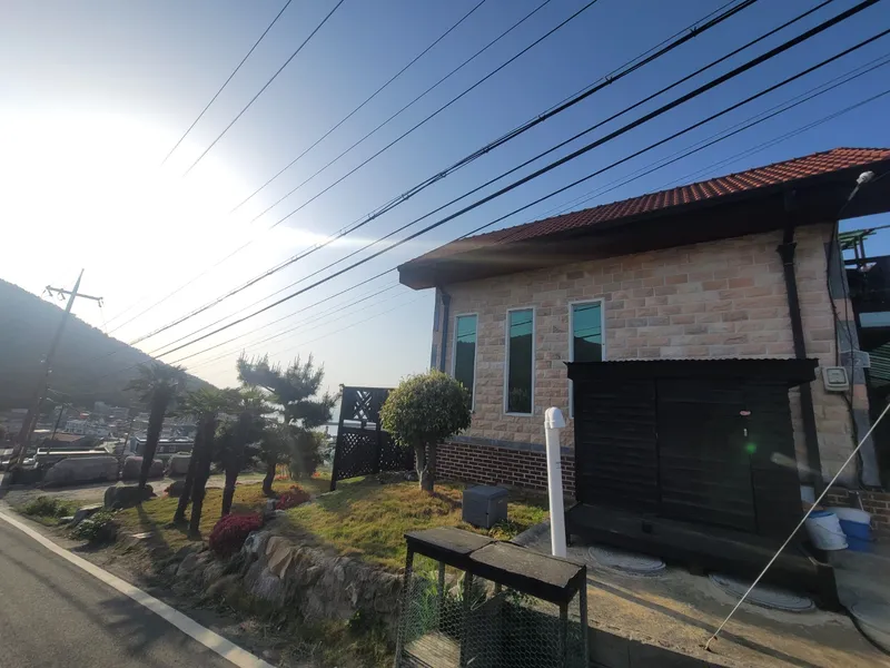 [경남 거제] 대포항과 장사도가 보이는 오션뷰 원룸 #핑크#일주일살기전용 7