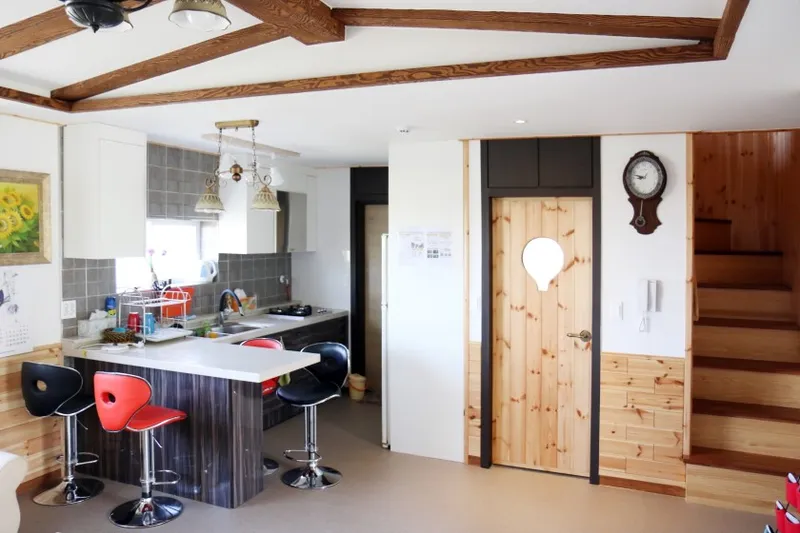 [Haean-dong, Jeju] A cozy family kids' private pension (duplex) that only I want to know about, with easy access to all four directions near the airport 18