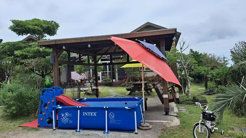 [Haean-dong, Jeju] A cozy family kids' private pension (duplex) that only I want to know about, with easy access to all four directions near the airport 25