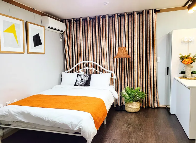 [Mapo, Seoul] Clean one-room apartment #201 near Mangwon Hangang-gil 2