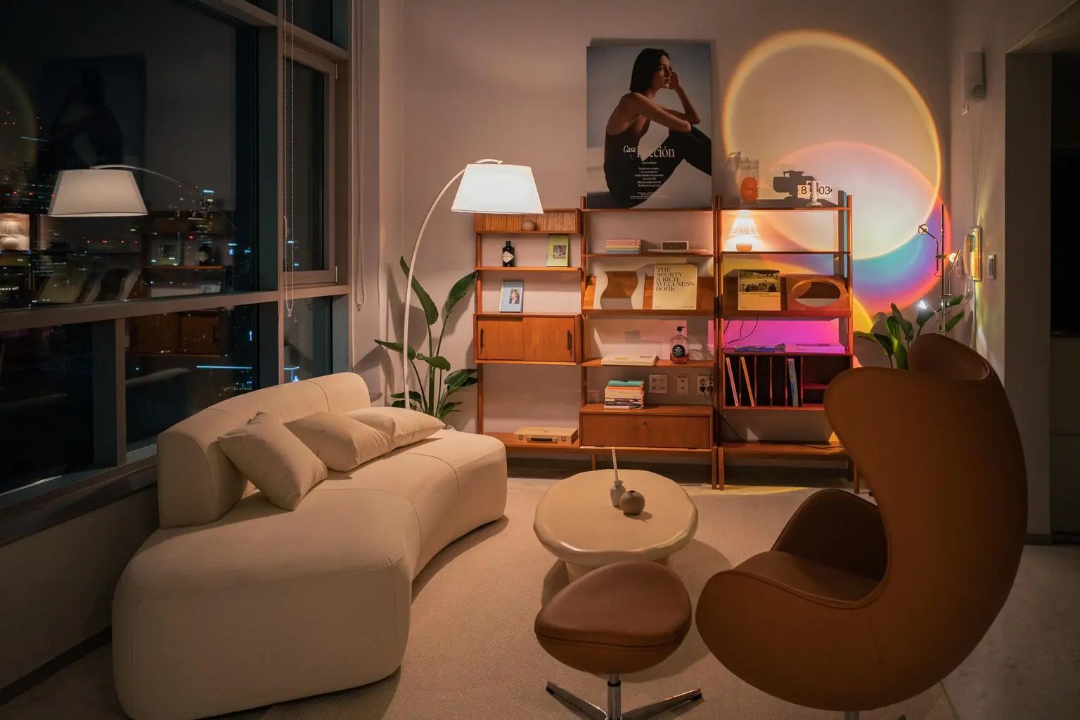Gangnam High-rise city view 20 pyeong max 4 people duplex stylish interior - main image