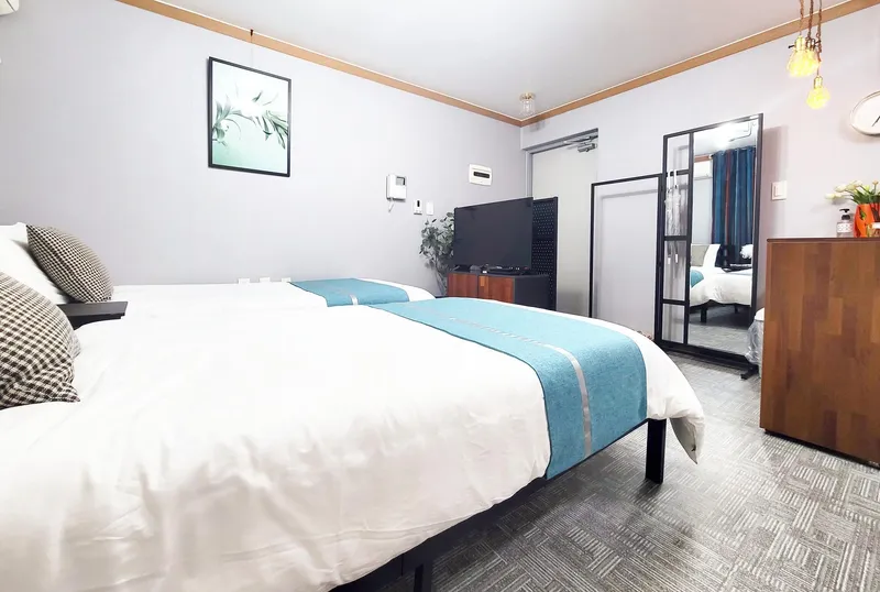 [Mapo, Seoul] Clean one-room apartment #203 near Mangwon Hangang-gil 9