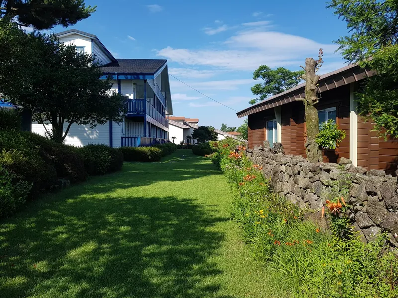 [제주 애월] 분리형원룸 펜션 들꽃A #개별사우나 #소형견동반가능 29