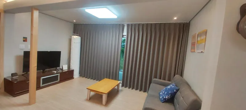 [Yangpyeong] River view and bicycle/walking path/fire pit pretty yard luxury one month living 1st floor 4