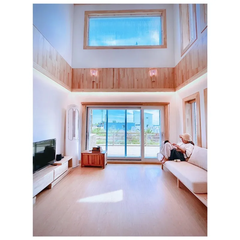 [Andeok, Seogwipo] #6 rooms #4 bathrooms #2 duplexes #2 playrooms Sanbangsan view private house 36
