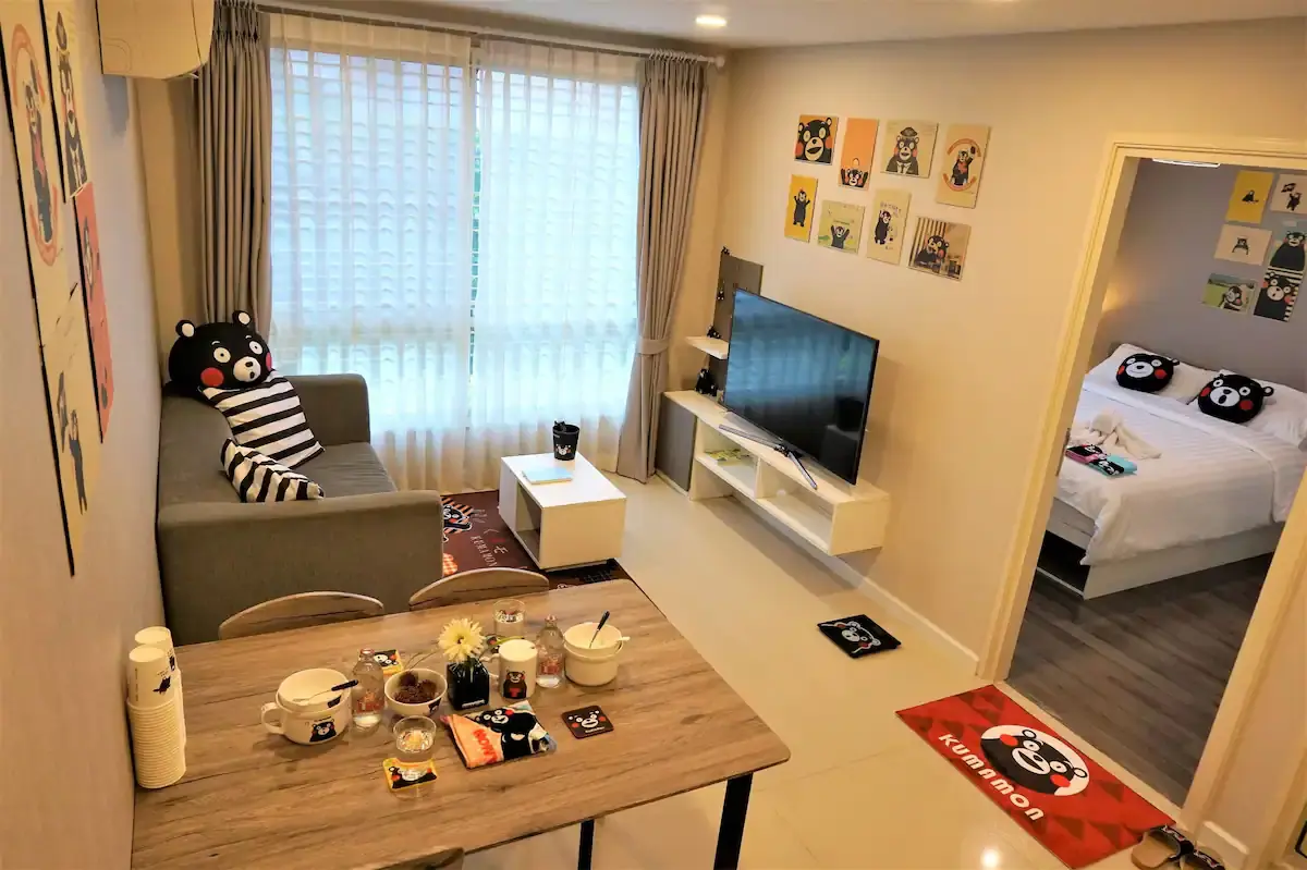 清迈_Dviang 位于 Santitham 的一套带游泳池的美丽公寓 #OneBedroomQ - main image