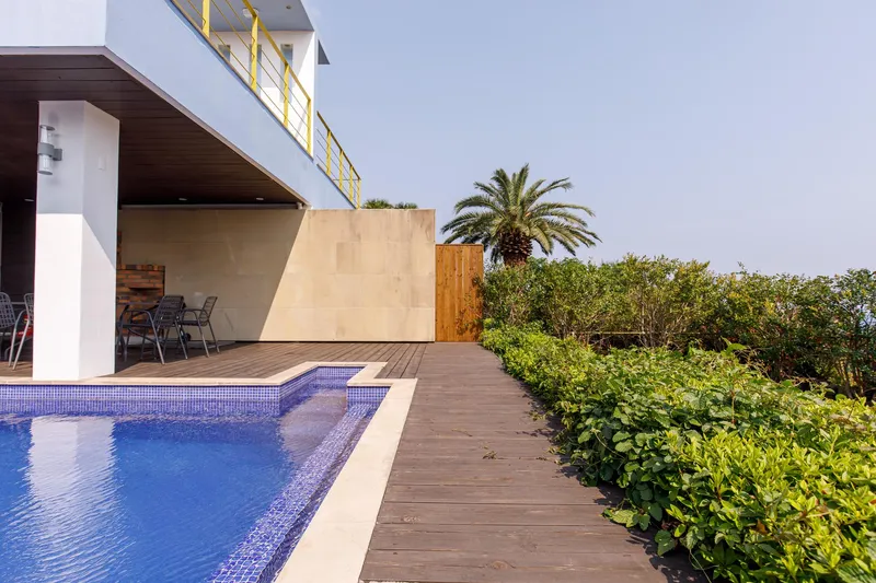[Hogeun-dong, Seogwipo] New special price Ocean view two-room 3-story independent pension pool villa swimming pool Olle-gil A 16