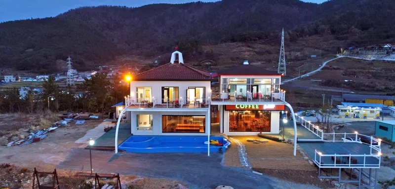 [Yeosu] One-room pension 205 with beautiful ocean view and sunset 7
