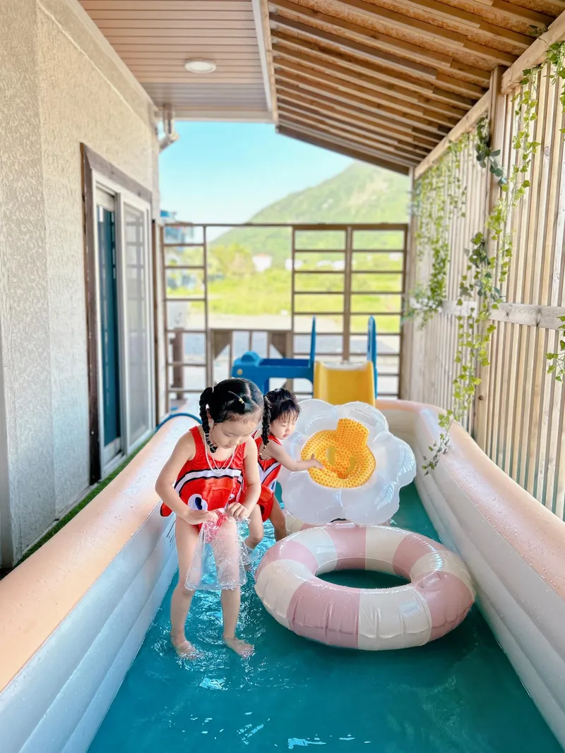 [Andeok, Seogwipo] #6 rooms #4 bathrooms #2 duplexes #2 playrooms Sanbangsan view private house 60