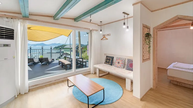 [Namhae] Ocean view pension with a separate one-room outdoor terrace #I'll be a star 26