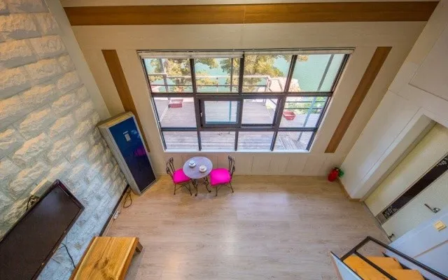 [Yeosu] Ocean view duplex one-room unit 105 with a view of the South Sea at Baekya Island 4