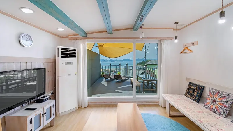 [Namhae] Ocean view pension with a separate one-room outdoor terrace #I'll be a star 18
