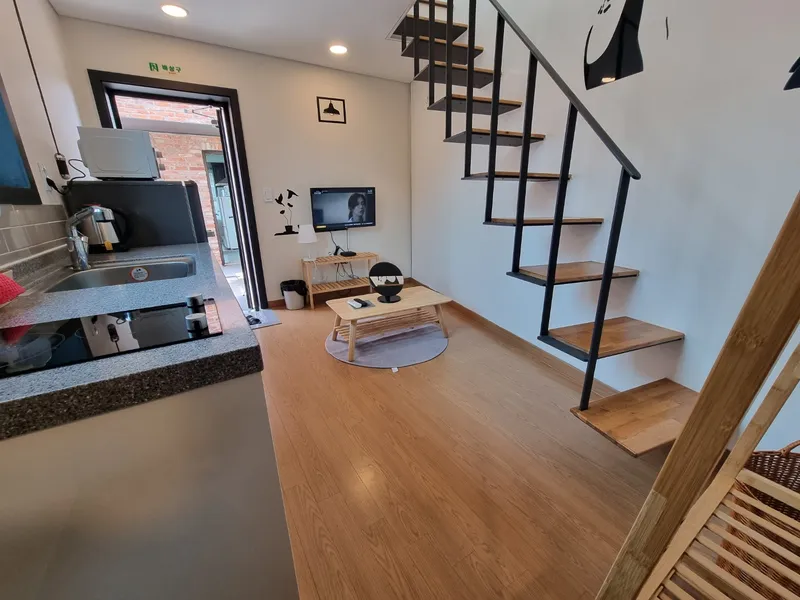 [Gangneung] Private villa near Gangmun Beach, cost-effective, 1-person mini duplex 2