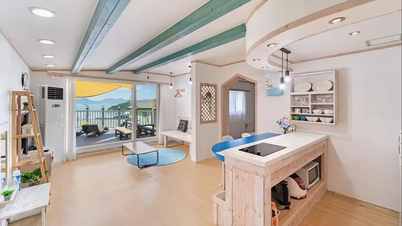[Namhae] Ocean view pension with a separate one-room outdoor terrace #I'll be a star 25