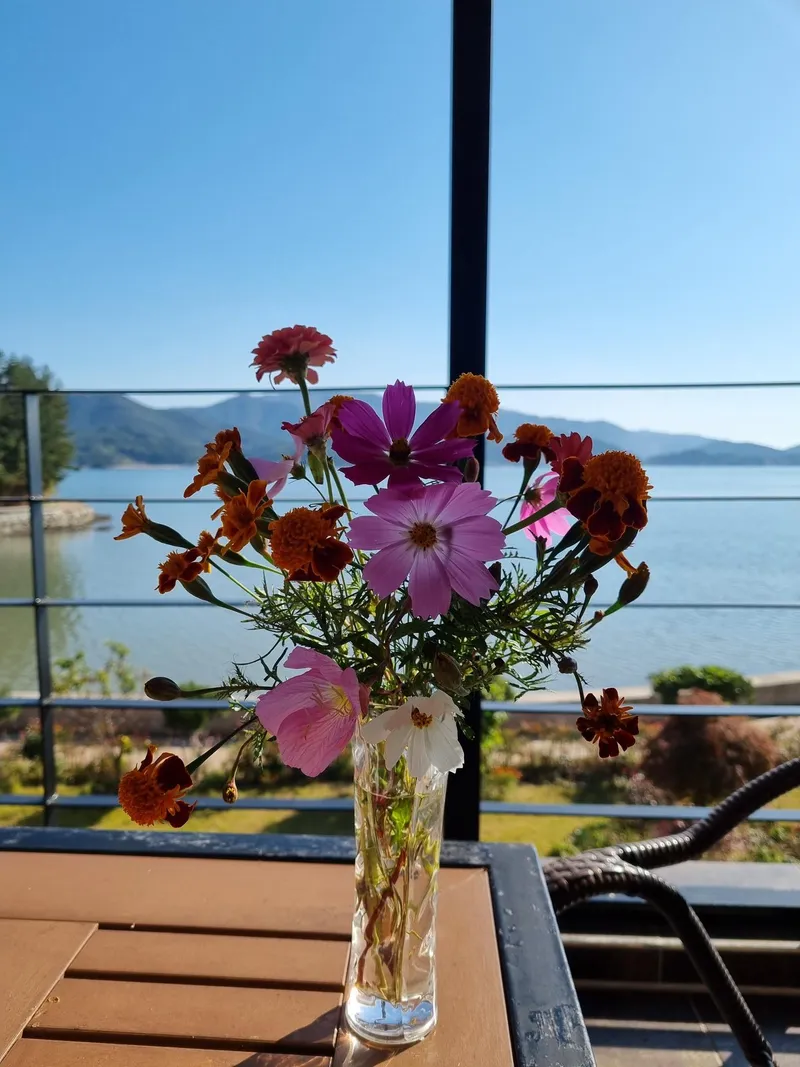 [Namhae] Ocean view, 2nd floor (pet-friendly) detached house with a garden and sea view 136