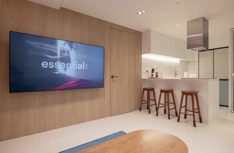 [Gangdong, Seoul] 4F Station Area Newly Built 3 Rooms + 4 Beds + 2 Bathrooms #Luxury Full Option 5