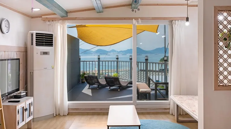[Namhae] Ocean view pension with a separate one-room outdoor terrace #I'll be a star 19