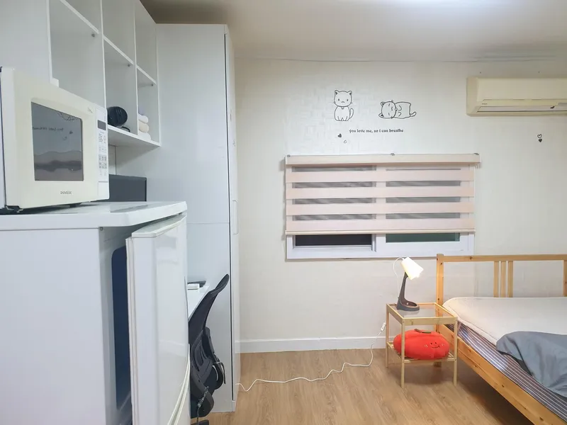 [Gwanak, Seoul] Fully-furnished one-room accommodation with comfortable rest near Sindaebang Station 5