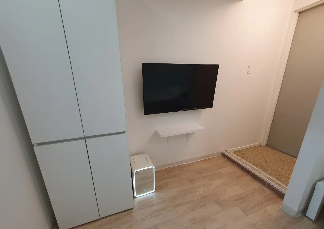 シンプル&モダン 徒歩圏内・ワーケーション 宿 1ベッドルーム・最大1名 高麗大学チョンアムドンステイワンルームC208 代表写真