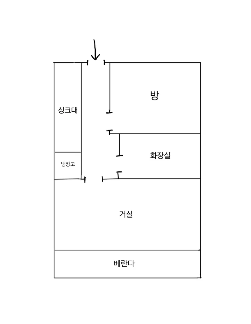 [충북 청주] 율량 베이직APT 풀옵션1.5룸 15