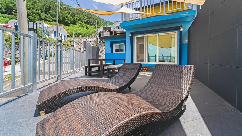 [Namhae] Ocean view pension with a separate one-room outdoor terrace #I'll be a star 13