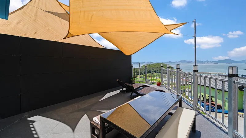 [Namhae] Ocean view pension with a separate one-room outdoor terrace #I'll be a star 22