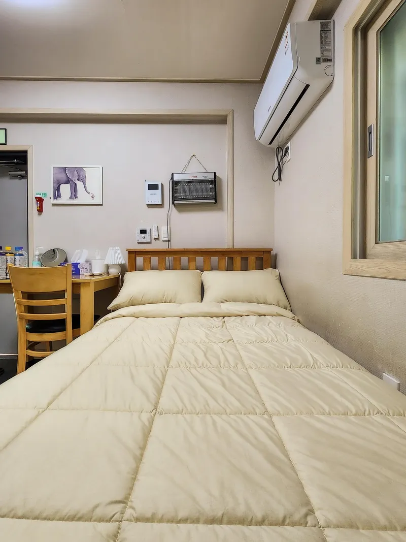 [제주 오라일동][원룸 풀옵션] - 혼여커플#개인숙소 깔끔풀옵션/동문시장 taxi기본요금 3