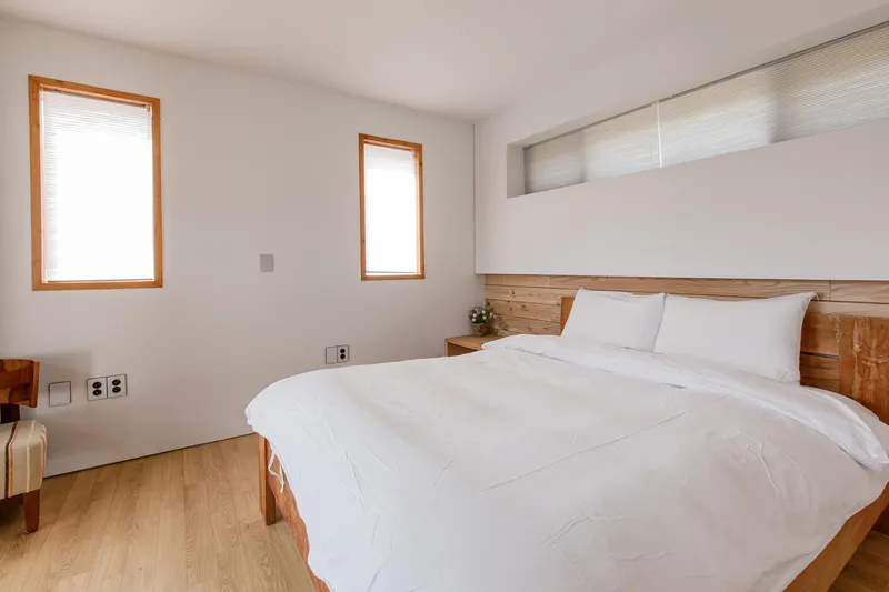 [Hogeun-dong, Seogwipo] New special price Ocean view two-room 3-story independent pension pool villa swimming pool Olle-gil A 4