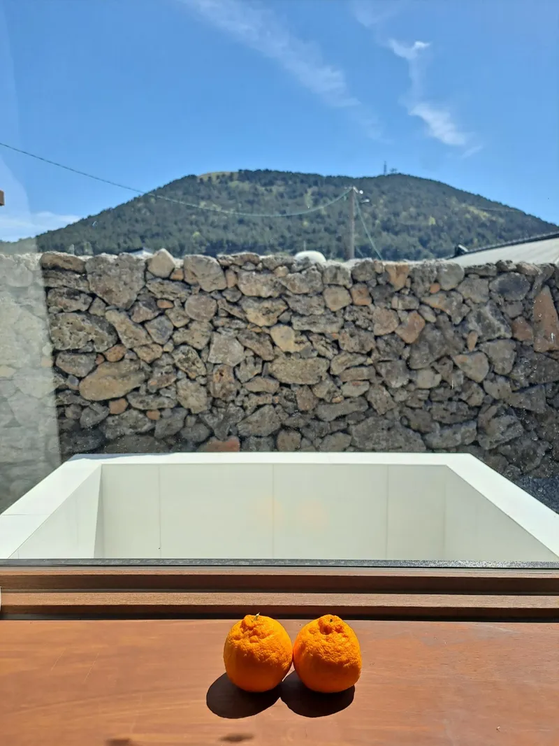 [Hallim, Jeju] Stone house with Geumosan #Two-room/Private Jacuzzi/High stone wall 24
