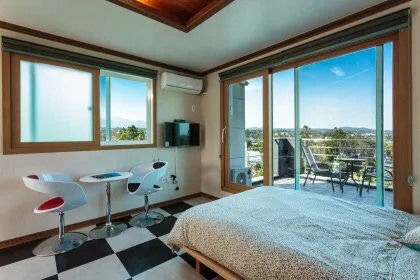 [Namwon, Seogwipo] Ocean View One Room Cozy A # Spacious Outdoor Terrace 12