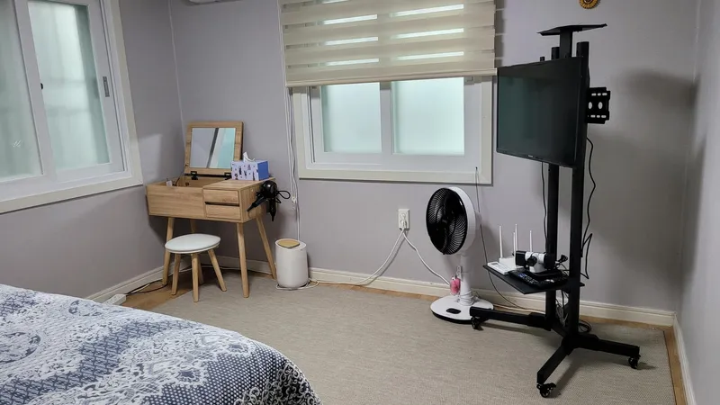 [Haeundae, Busan] Living for a month in Haeundae where you can relax #Two rooms #Living room 4