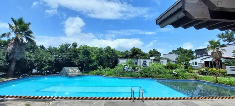 [제주 구좌] 비자림 옆 잔디마당과 수영장.테라스 룸 있는 복층-독채 53