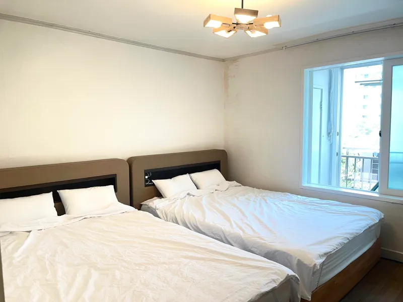 [Dobong, Seoul] Changdongcho Station area/Full options/Large 19-pyeong apartment/Forest area/Netflix/5 people 3