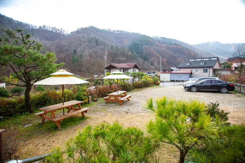 [전북 완주] 공기마을 편백나무숲입구 가성비 펜션 2인실침실 #샛별 9