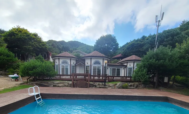 [Pyeongchang] Log M2 Room Private Duplex Pool A forest garden inside me 20