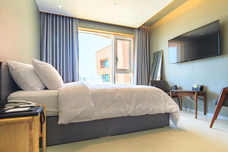 [Buan] Ocean View Hotel Resort Standard Double Room #1 cleaning service per 3 nights 3