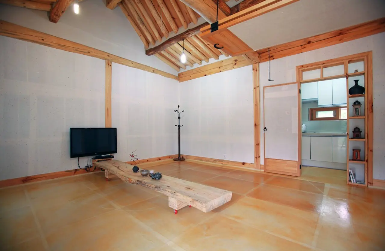 Gyeongbuk Uljin forest retreat & countryside stay Rental cottage 2BR & sleeps 4 Samsoheon, a Hanok guest house with an apple orchard and lawn near Baekam Hot Springs Cover Photo