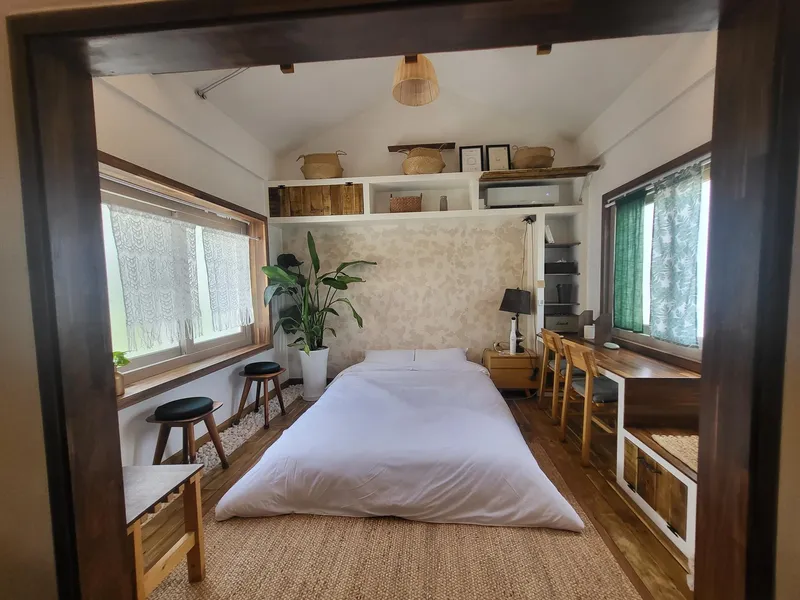 [Hallim, Jeju][Jeju Hanlim & Hyeopjae] A small stone wall emotional accommodation in the west of Jeju #One-room detached house 3