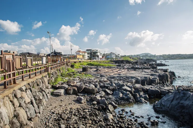 [Aewol, Jeju] Gu-eom-ri Dol-yeom-jeon Aewol Coastal Road, Jeju Dol-dam Old House, Independent Pine Tree House 62