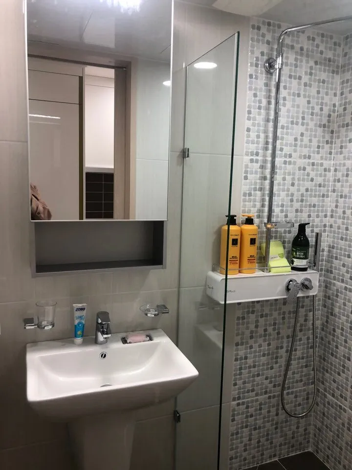 [Jungmun-dong, Seogwipo] Bed lying ocean view 4F 2 person full option cooking possible convenient transportation (450) 21