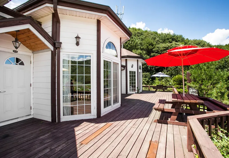 [Pyeongchang] Log M2 Room Private Duplex Pool A forest garden inside me 10
