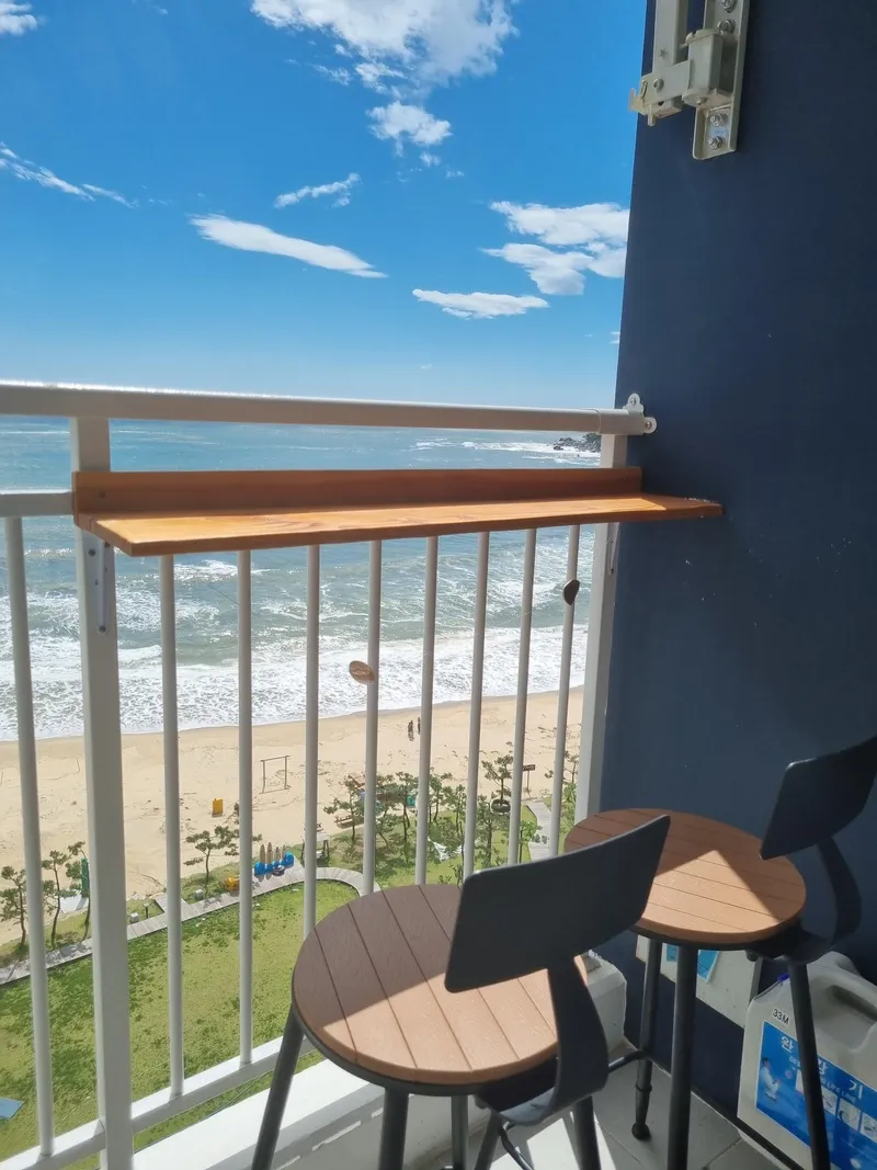 [Yangyang] E7-9 Front ocean view, bed sunrise, full option, high floor, quiet healing accommodation. Netflix provided 26