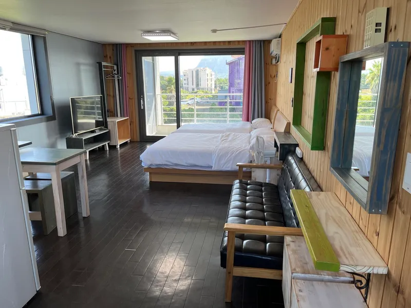 [서귀포 대정] 한라산부터 송악산까지 파노라마처럼 펼쳐지는 편한스테이#오션뷰#원룸 206 3