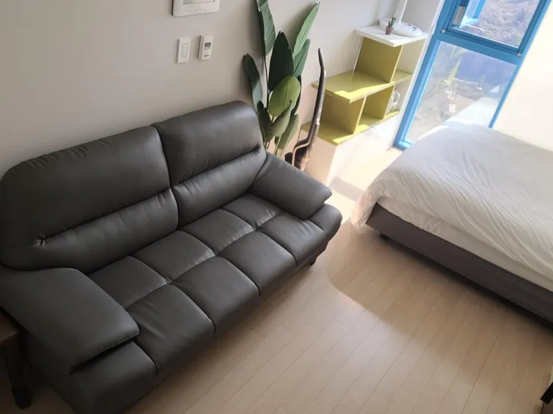 [Jungmun-dong, Seogwipo] Bed lying ocean view 4F 2 person full option cooking possible convenient transportation (419) 11