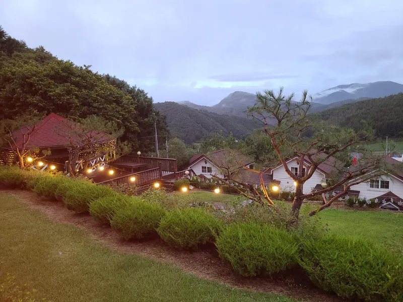 [Pyeongchang] Log M2 Room Private Duplex Pool A forest garden inside me 12