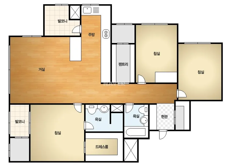 [Gimhae] Fully Furnished Private Apartment New! Newly Built 31 Pyeong #3 Bedrooms 2 Bathrooms Hotel-Class #Parking #Brand New 44